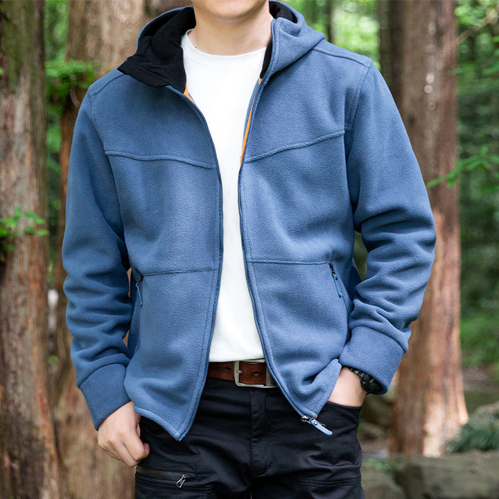 Herren Fleecejacke mit praktischen Taschen Echo Archive