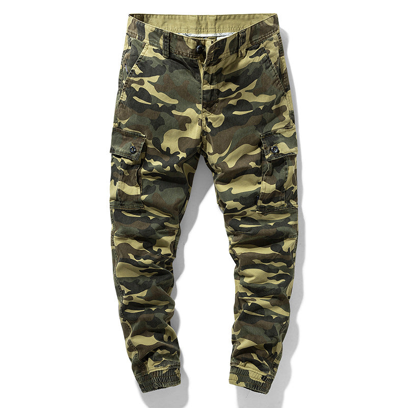 Herren Camo-Utility-Joggerhose mit verstärkten Kniepaneelen und elastischem Knöchelabschluss Echo Archiv