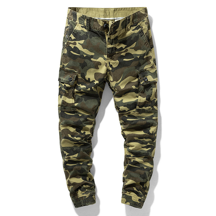 Herren Camo-Utility-Joggerhose mit verstärkten Kniepaneelen und elastischem Knöchelabschluss Echo Archiv