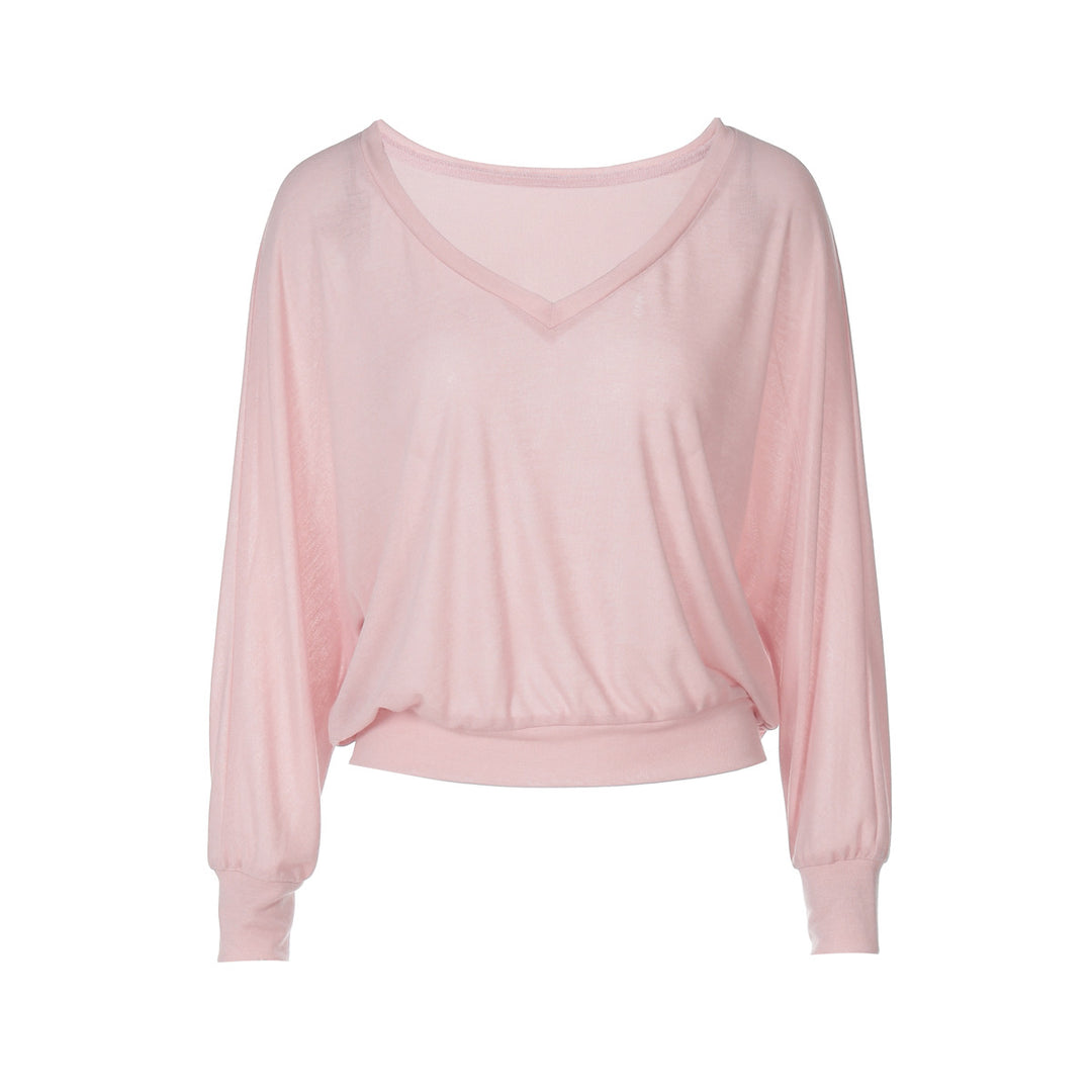 Damen Oversize T-Shirt mit tiefem V-Ausschnitt Echo Archiv