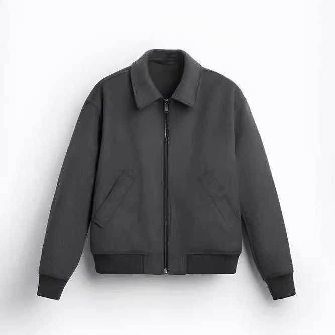 Herren Fleecejacke im sportlichen Stil mit praktischem Reißverschluss und seitlichen Taschen Echoarchiv