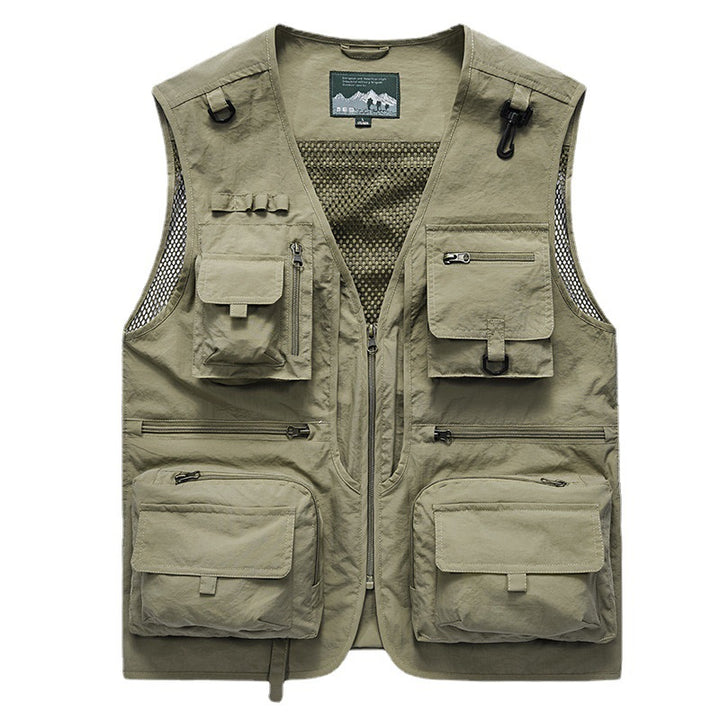 Herren Multifunktionale Angler- und Fotoweste Echo Archiv