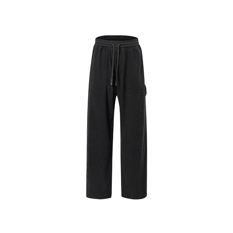 Damen Cordhose mit weitem Bein, elastischem Bund und aufgesetzten Taschen Echo Archiv