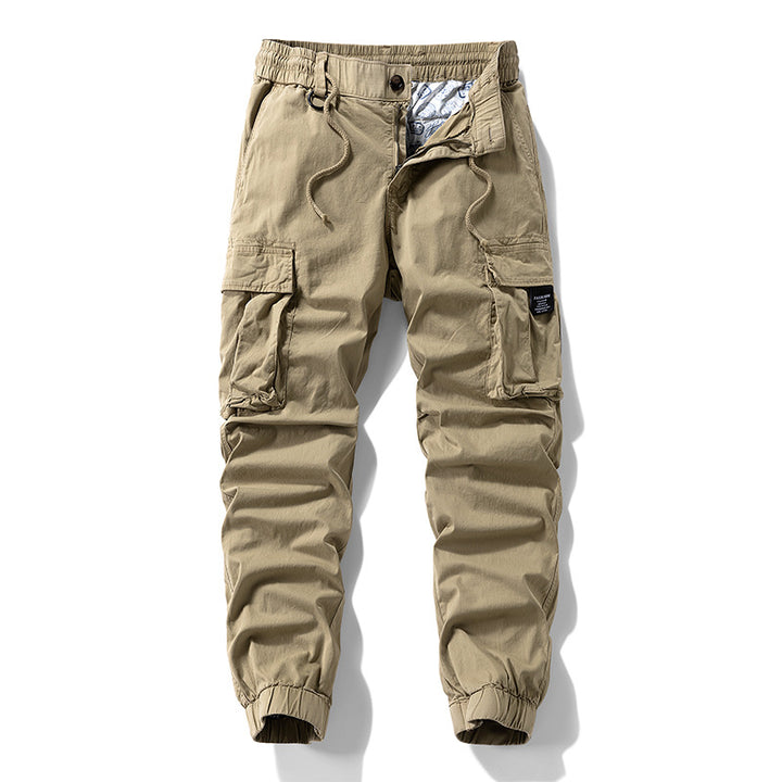 Herren Cargo-Jogger im technischen Utility-Design mit elastischem Tunnelzugbund und Mehrfachtaschen Echo Archiv