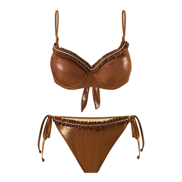 Damen Bikiniset mit fließendem Rock Echo Archiv