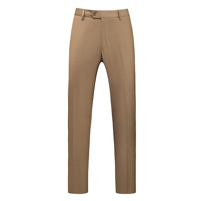 Herren nan schlanke Premium-Bügelfaltenhose mit Stretchbund und knitterarmem Gewebe Echo Archiv