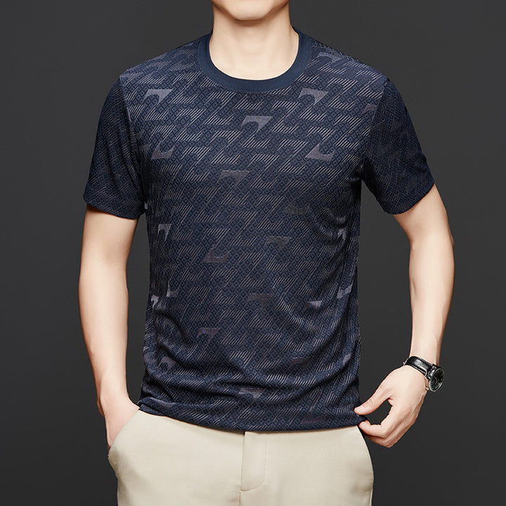 Herren atmungsaktives Sport-T-Shirt mit modernem Design Echoarchiv