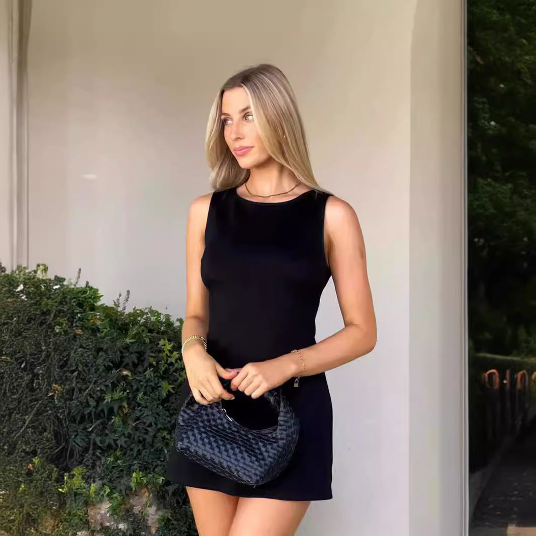 Damen Minimalistisches Kleid Echo Archiv