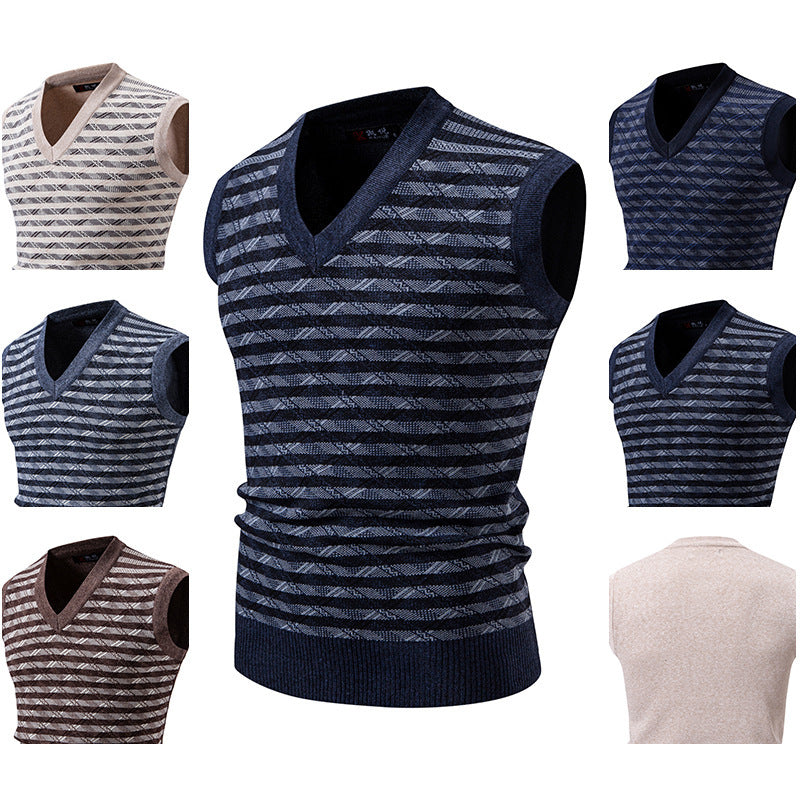 Herren ärmelloser Pullover Echoarchiv