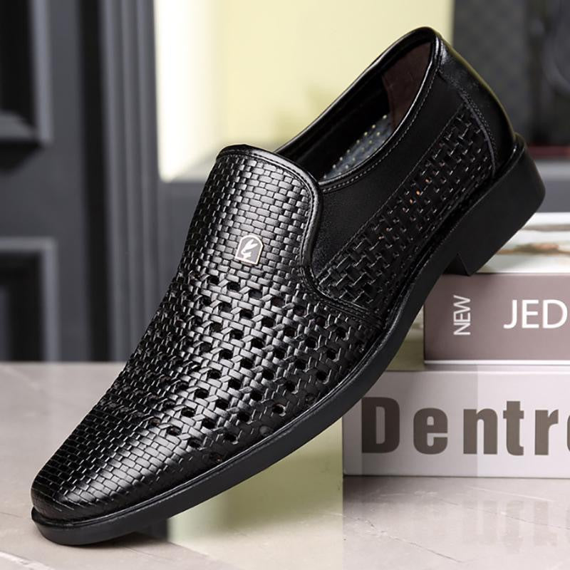 Herren Atmungsaktive Handgewebte Slipper Echoarchiv
