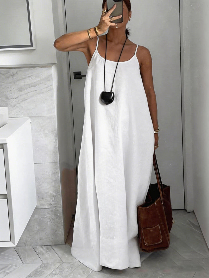 Damen Leichtes Sommerkleid mit tiefem Ausschnitt Echo Archiv