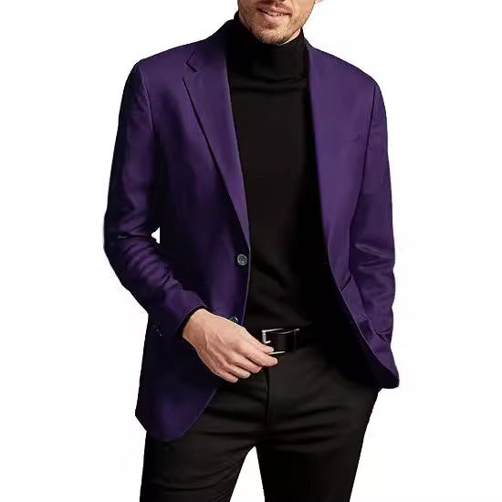 Herren eleganter Sakko mit Echoarchivrnem Schnitt und maßgeschneiderter Passform Echoarchiv