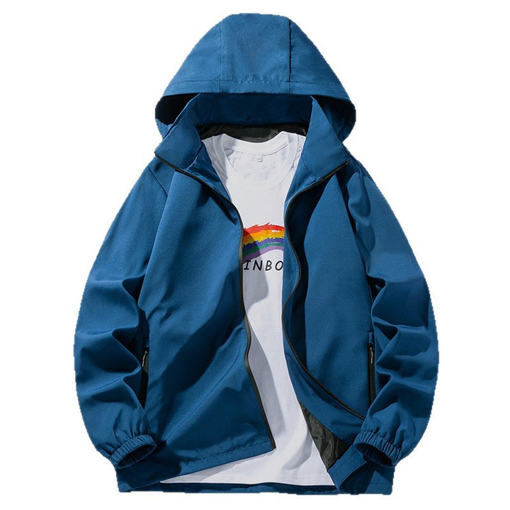 Unisex Minimalistische Softshell-Hoodie mit wasserabweisender Beschichtung, Kapuze & verdeckten Reißverschlusstaschen Echo Archiv