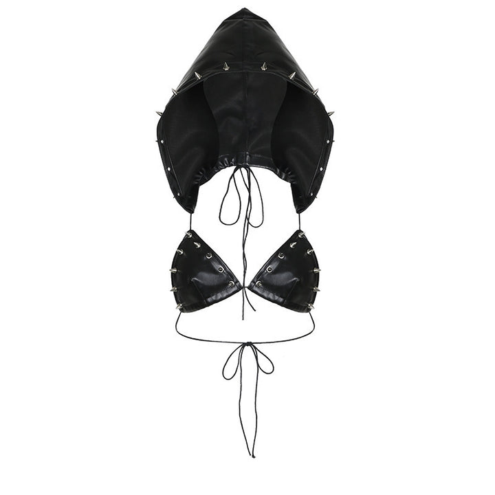 Damen kurze Shorts mit dekorativem Ösen-Design Echo Archiv