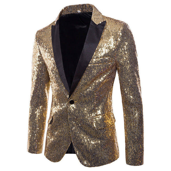 Herren Pailletten Formal Blazer Echoarchiv