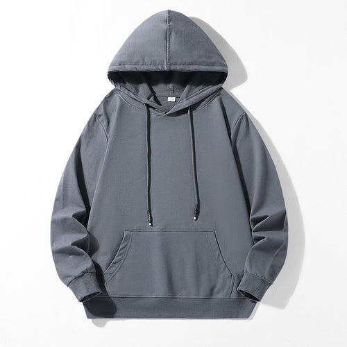 Unisex Oversize Kapuzenpullover aus schwerem Baumwollfleece mit Kängurutasche und verstellbarem Tunnelzug Echo Archiv