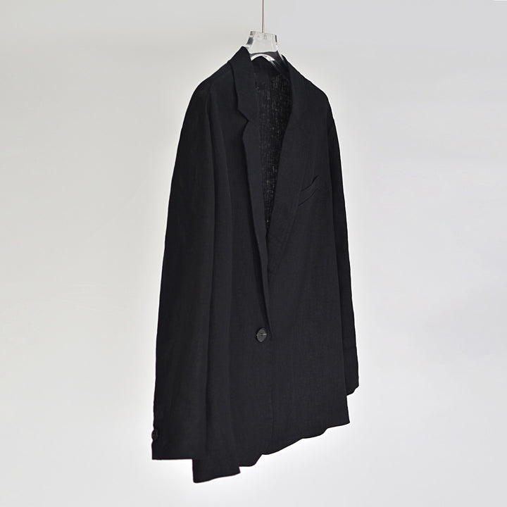 Damen Eleganter und lässiger Leinenblazer Echoarchiv