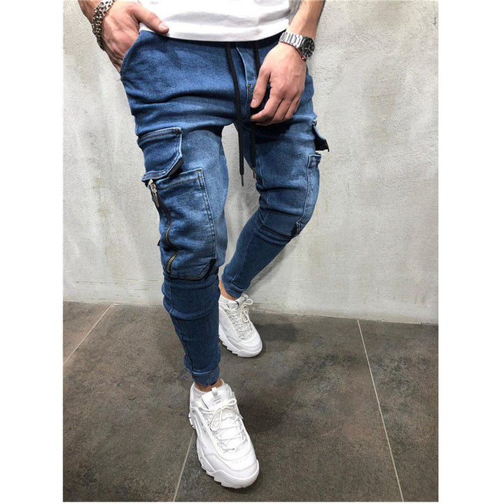 Herren Cargo-Jogginghose mit modischem Slim-Fit Schnitt und praktischen Taschen Echoarchiv