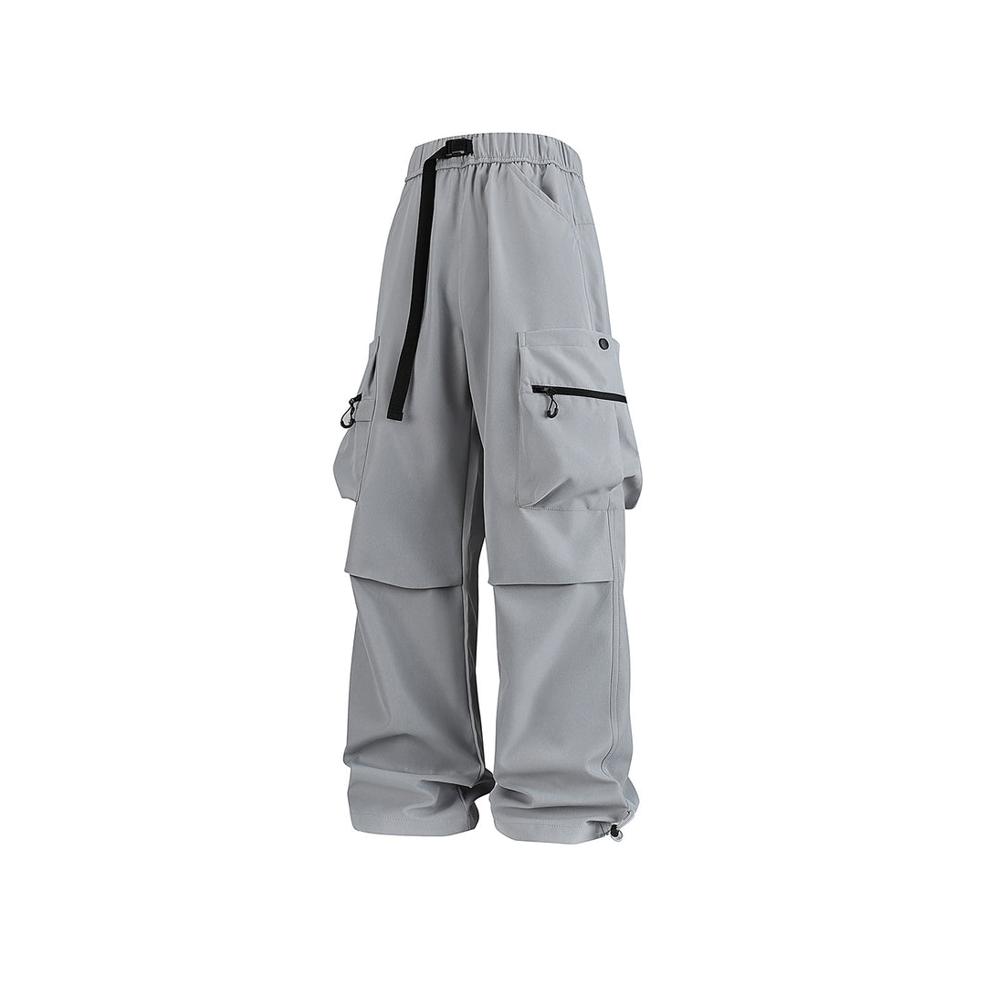 Herren Baggy‑Technische Cargo‑Hose mit integriertem Sicherheitsgurt und verstellbarem Saum Echo Archiv