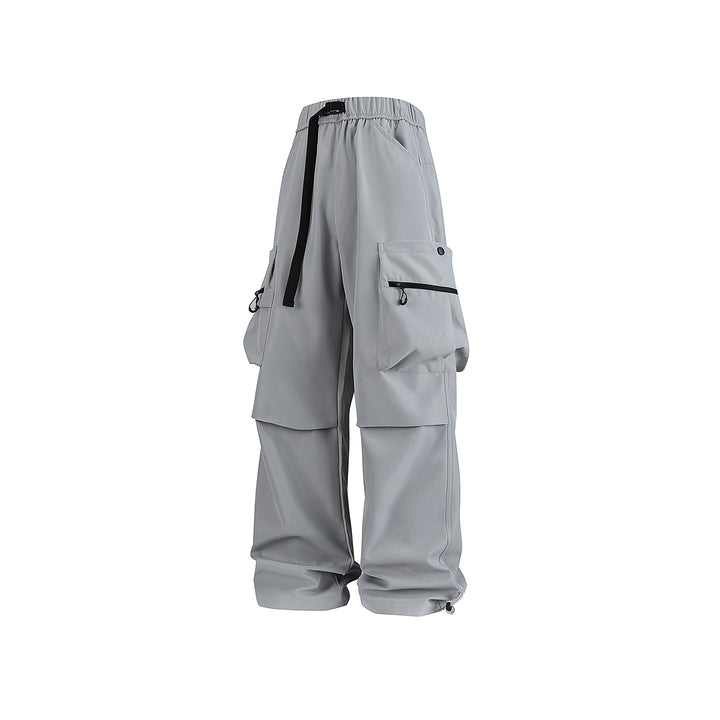 Herren Baggy‑Technische Cargo‑Hose mit integriertem Sicherheitsgurt und verstellbarem Saum Echo Archiv