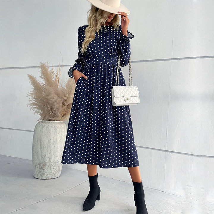 Damen Midi-Kleid im Punkte-Design Echo Archiv