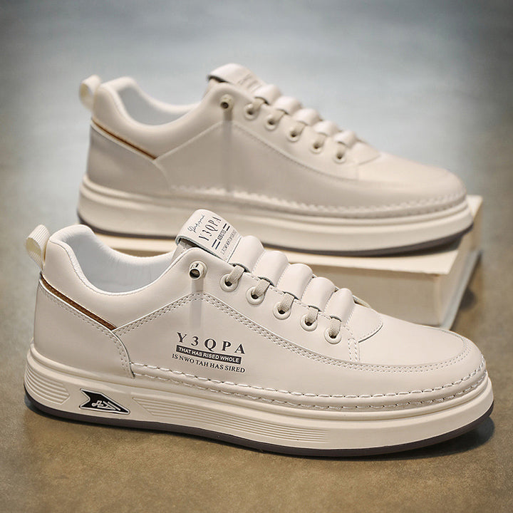 Herren Low-Top City-Sneaker aus Kunstleder mit dicker Komfortsohle und dezenter Logoprägung Echoarhiv – Norré