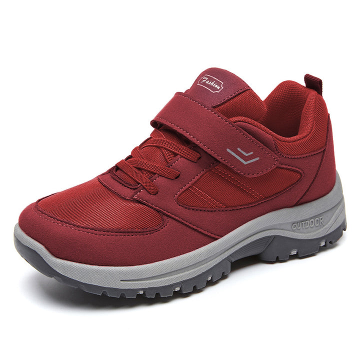Herren nan robuste Outdoor-Sneaker mit Klettverschluss, atmungsaktivem Strickoberteil und profilierter rutschfester Sohle Echo Archiv