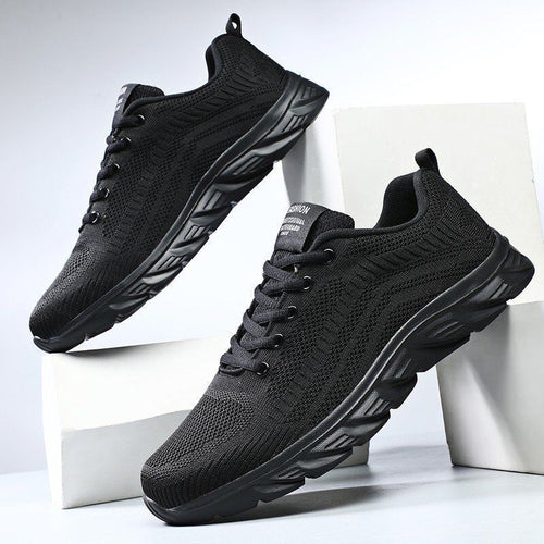 Unisex atmungsaktive leichte Strick-Sneaker mit dämpfender EVA-Sohle – Norré