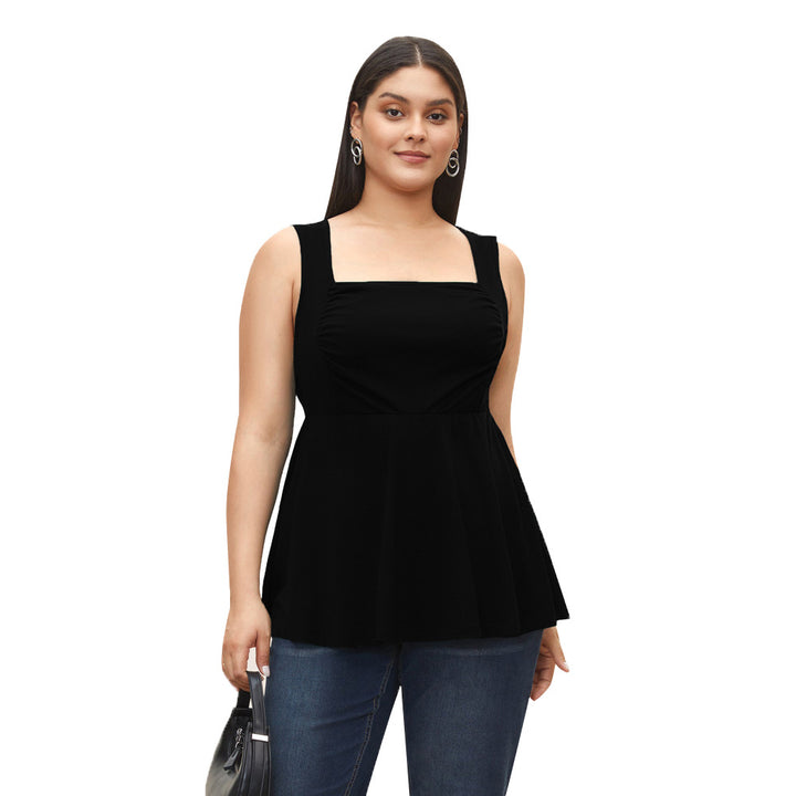 Damen Freizeitkleid mit taillierten Details und schwingendem Rock Echo Archiv