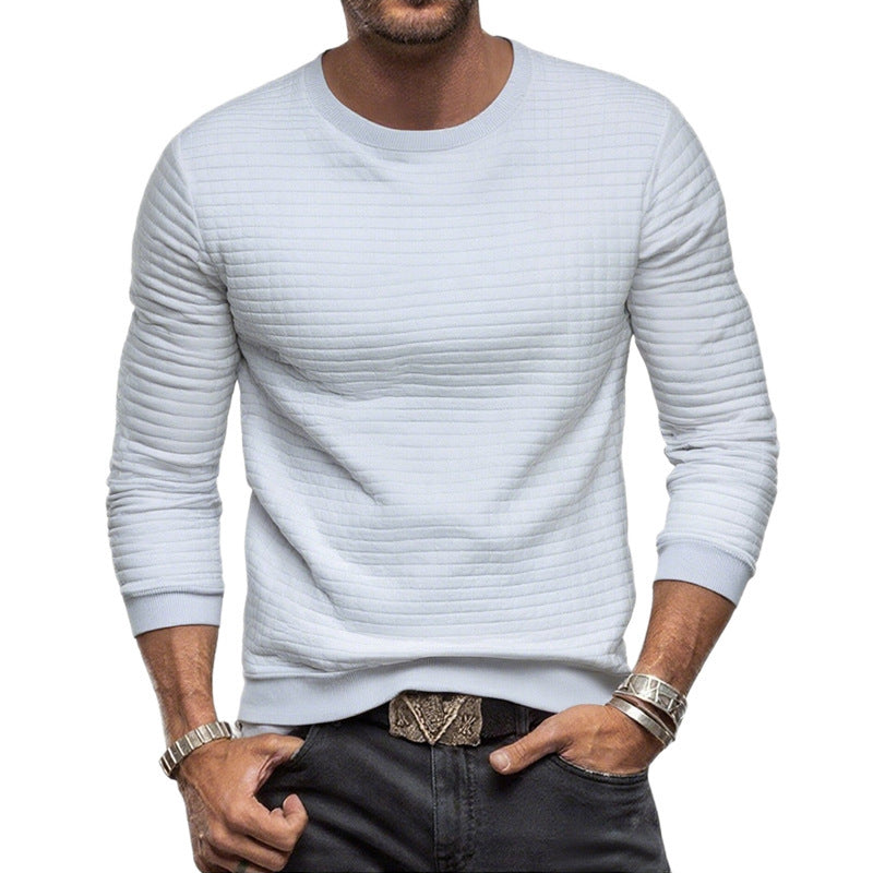 Herren modischer Sweat-Pullover mit strukturiertem Design Echoarchiv