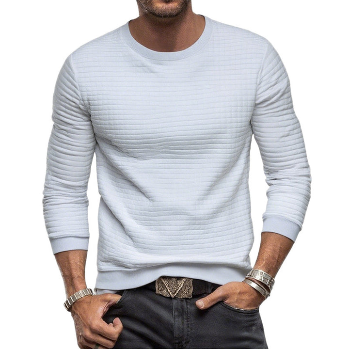 Herren modischer Sweat-Pullover mit strukturiertem Design Echoarchiv