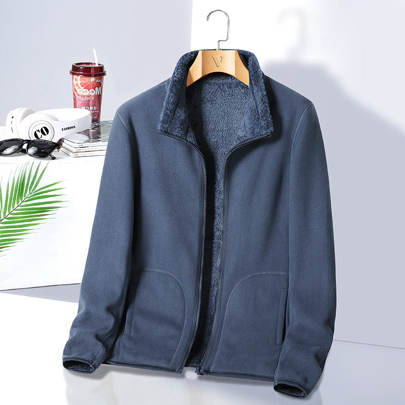 Damen Fleecejacke mit hohem Kragen Echo Archive