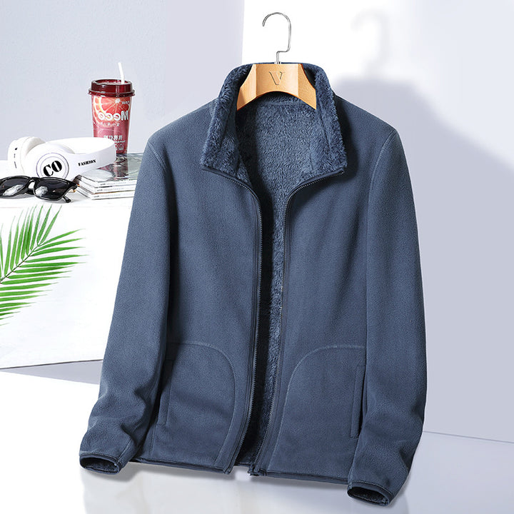 Damen Fleecejacke mit hohem Kragen Echo Archive
