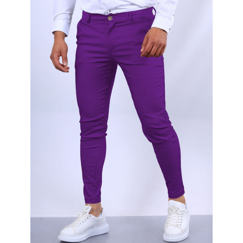 Herren Slim-Fit Chinohose Echoarchiv
