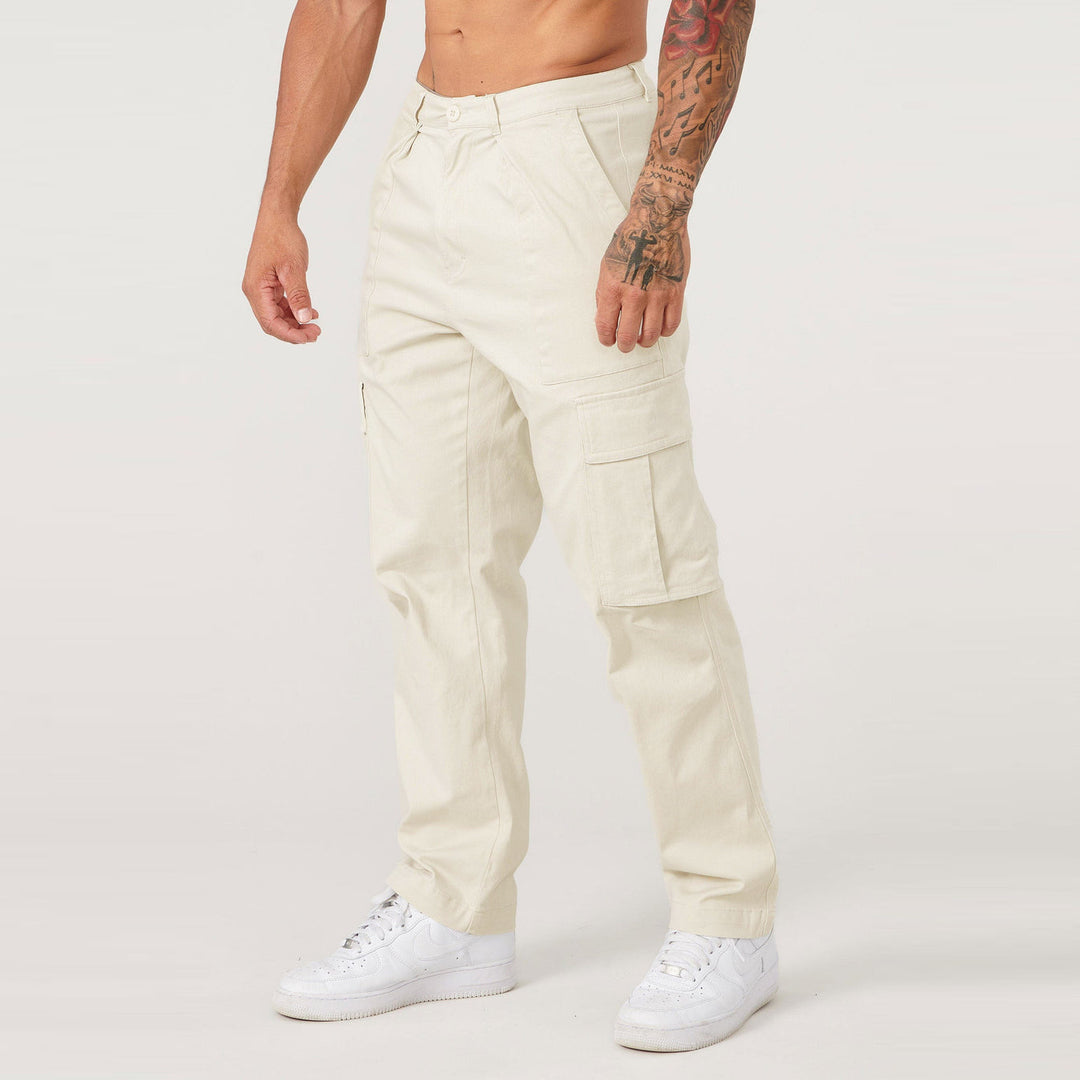Herren Cargo-Hose mit funktionalen Taschen und komfortabler Passform Echoarchiv