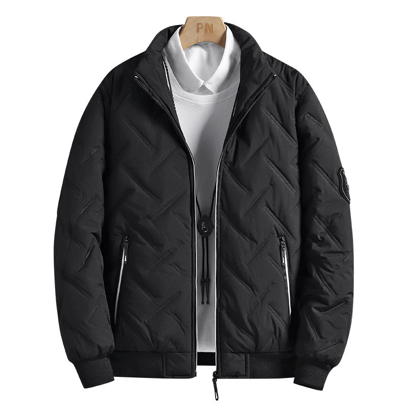 Herren Isolierte Steppjacke mit hochschließendem Kragen Echo Archiv