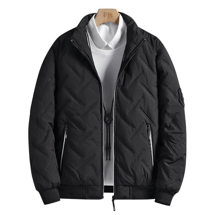 Herren Isolierte Steppjacke mit hochschließendem Kragen Echo Archiv