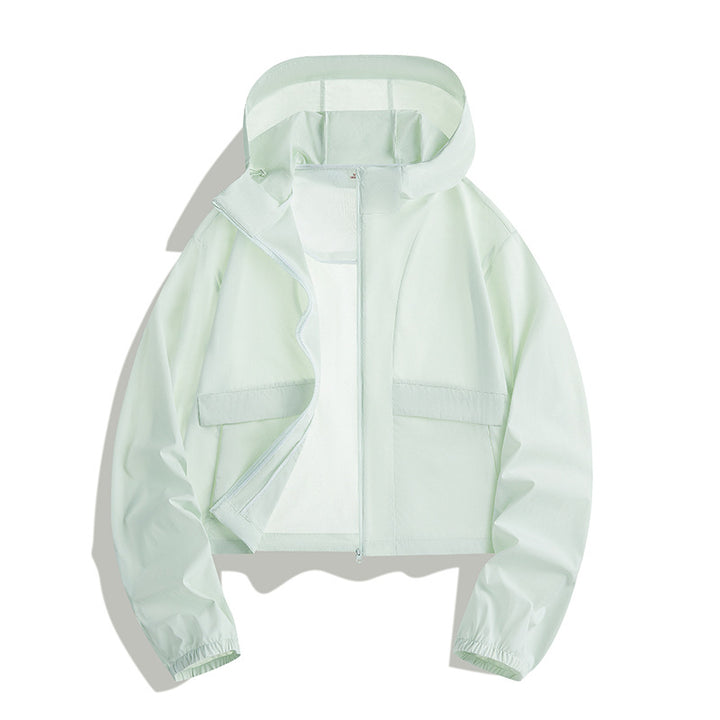 Damen modische kurze Jacke Echo Archiv