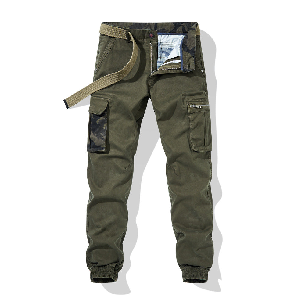 Herren bequeme Cargo-Hose mit elastischem Bund und zahlreichen praktischen Taschen Echoarchiv