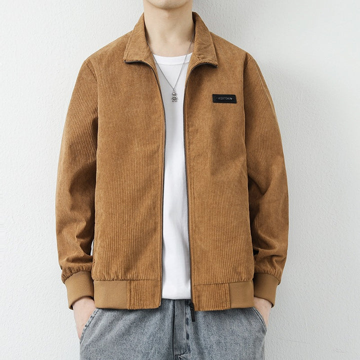 Herren Lässige Cordjacke Echo Archiv