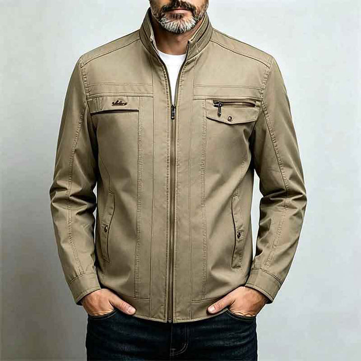 Herren Sportliche Übergangsjacke mit innovativem Stehkragen Echo Archiv
