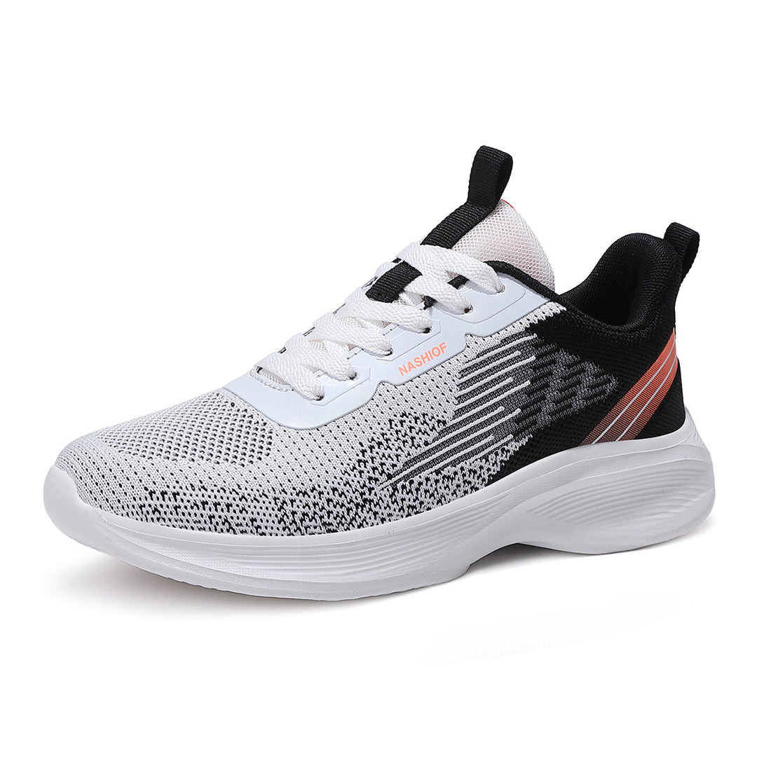 Damen nan federleichte Strick-Walking-Sneaker mit anatomischer Abrollsohle und ultraweicher Komfortinnensohle Echo Archiv