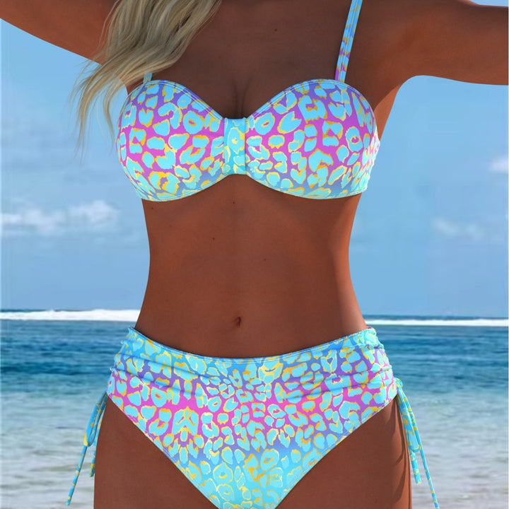 Damen Balconette-Bikini mit seitlichem Bindeband Echo Archiv