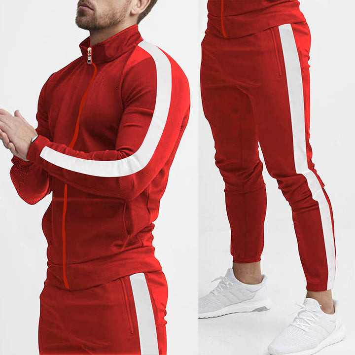 Herren Sportanzug mit praktischen Reißverschlusstaschen und atmungsaktivem Material Echoarchiv