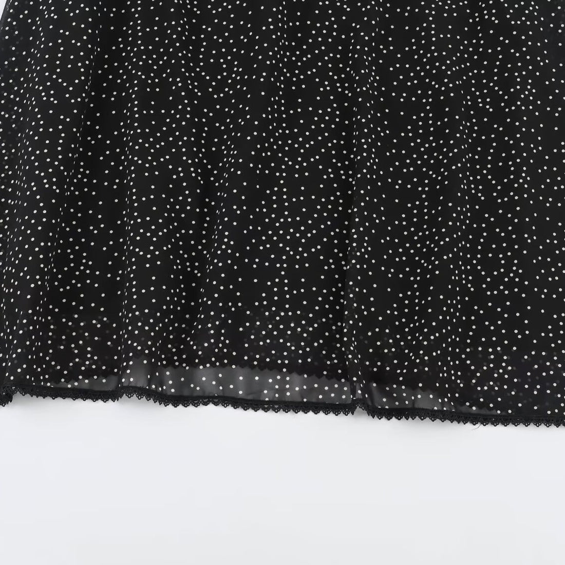 Damen Midikleid mit Rüschenfront, Stehkragen und ausgestelltem A-Linien‑Rock Echoarchiv
