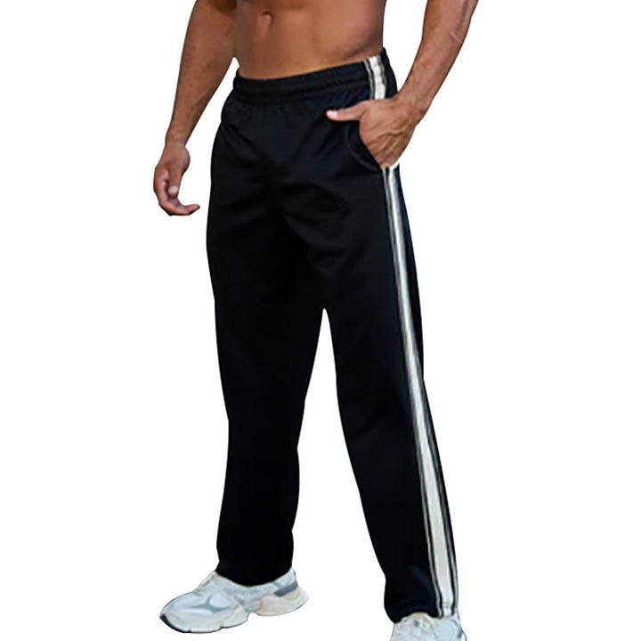 Herren Sportliche Trainingshose mit funktionalem Schnitt und seitlichen Einschubtaschen Echoarchiv