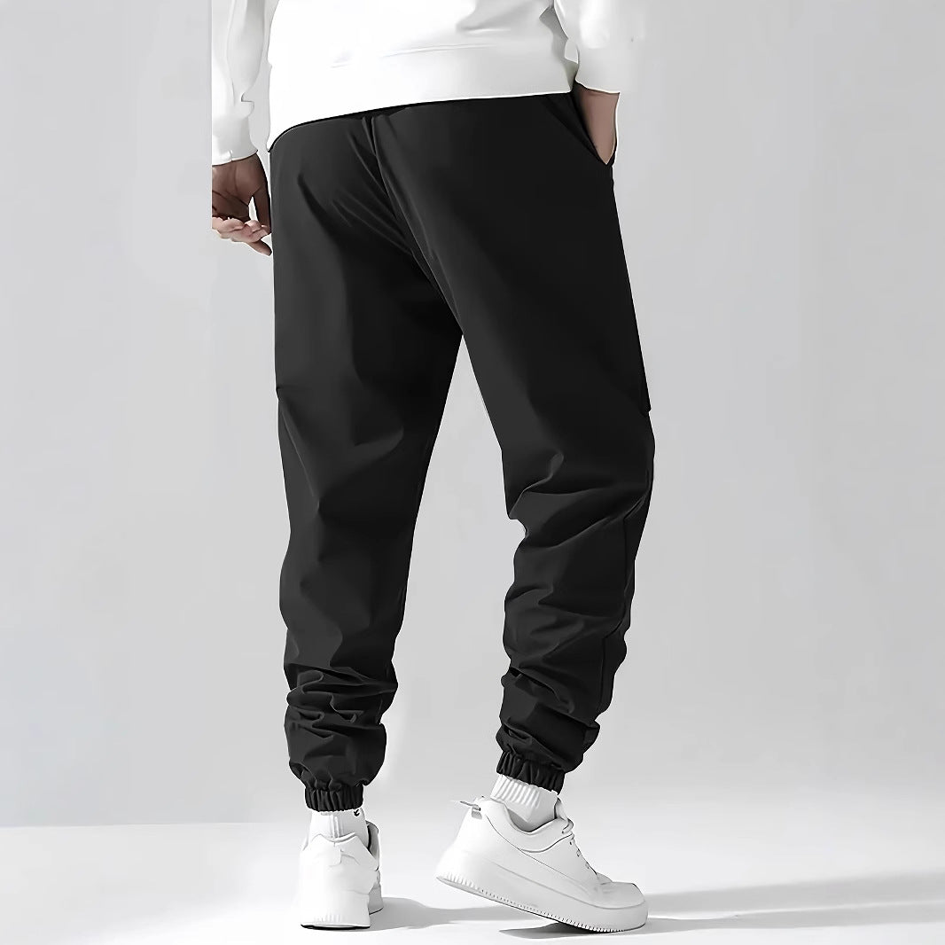 Herren Cargo-Jogginghose mit elastischem Bund, Cargo‑Taschen & Kordelzug Echo Archiv
