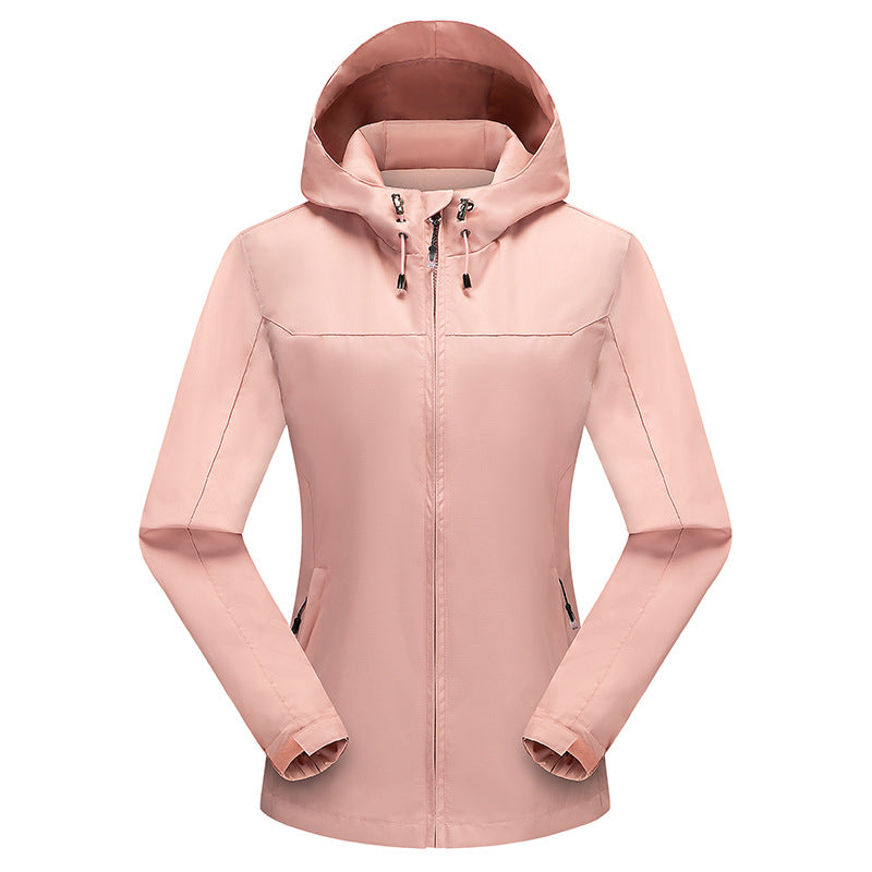 Herren Ultraleichter Ripstop-Kapuzenblouson mit wind- und wasserabweisender Membran Echo Archiv