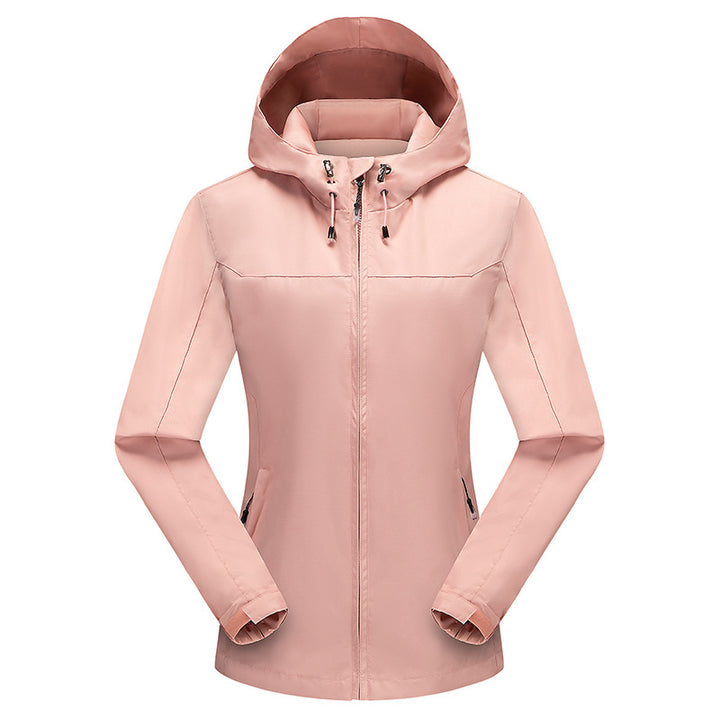Herren Ultraleichter Ripstop-Kapuzenblouson mit wind- und wasserabweisender Membran Echo Archiv