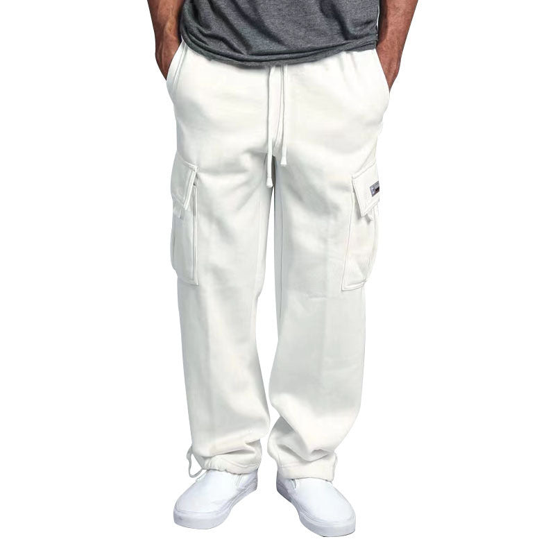 Herren Cargo-Jogginghose mit elastischem Bund und multifunktionalen Taschen Echoarchiv